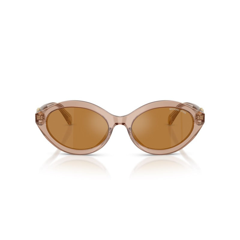 OCCHIALE DA SOLE DONNA | MICHAEL KORS MK 2257U - CARLAZZO 34016H ABBRONZATURA TRASPARENTE - CALIBRO 55