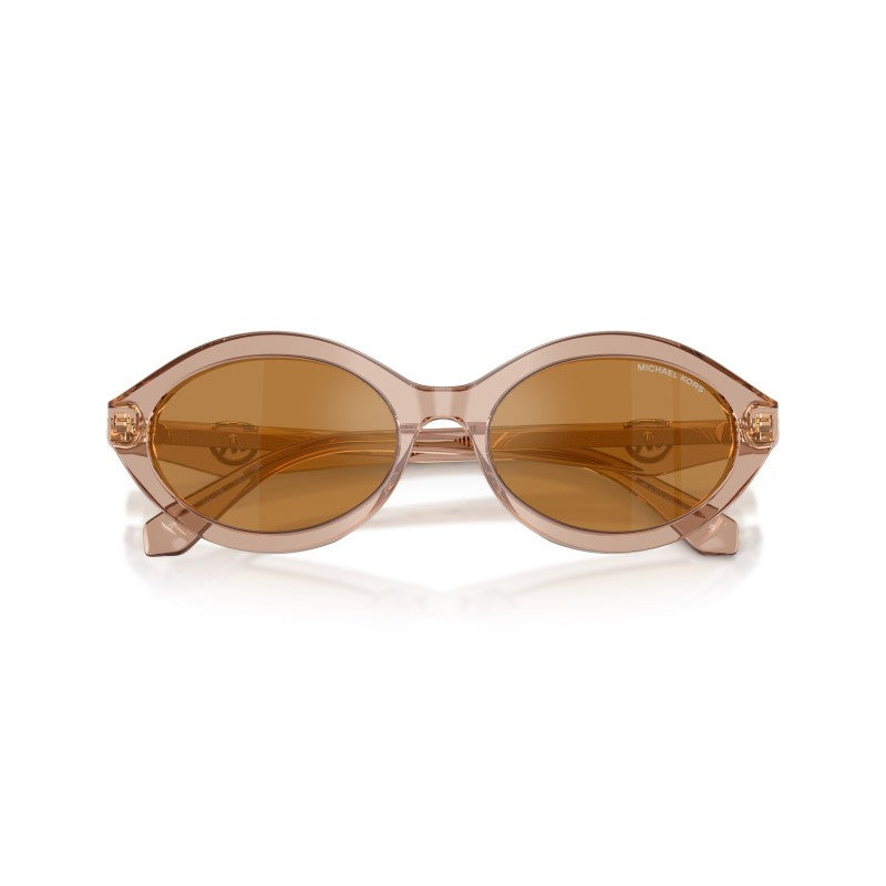 OCCHIALE DA SOLE DONNA | MICHAEL KORS MK 2257U - CARLAZZO 34016H ABBRONZATURA TRASPARENTE - CALIBRO 55