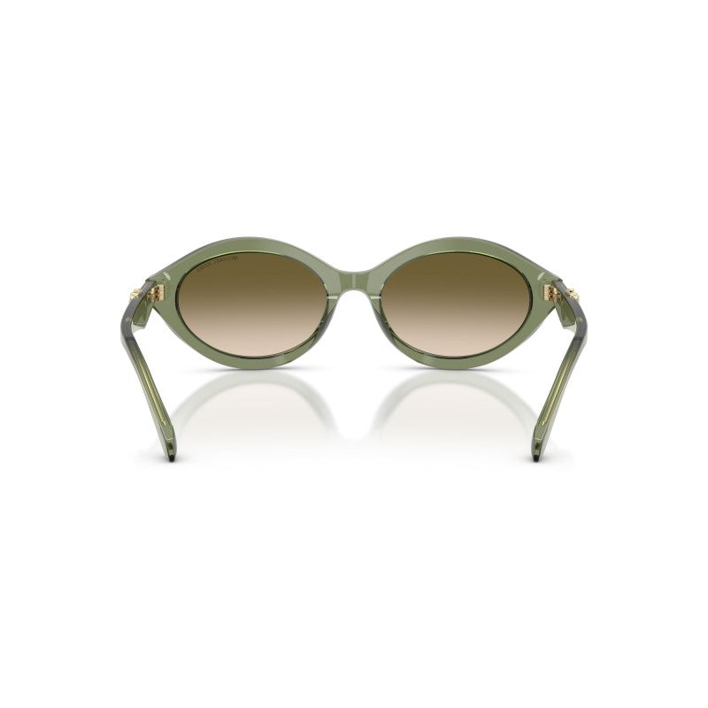 OCCHIALE DA SOLE DONNA | MICHAEL KORS MK 2257U - CARLAZZO 3961W0 VERDE TRASPARENTE - CALIBRO 55