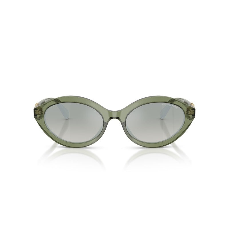 OCCHIALE DA SOLE DONNA | MICHAEL KORS MK 2257U - CARLAZZO 3961W0 VERDE TRASPARENTE - CALIBRO 55