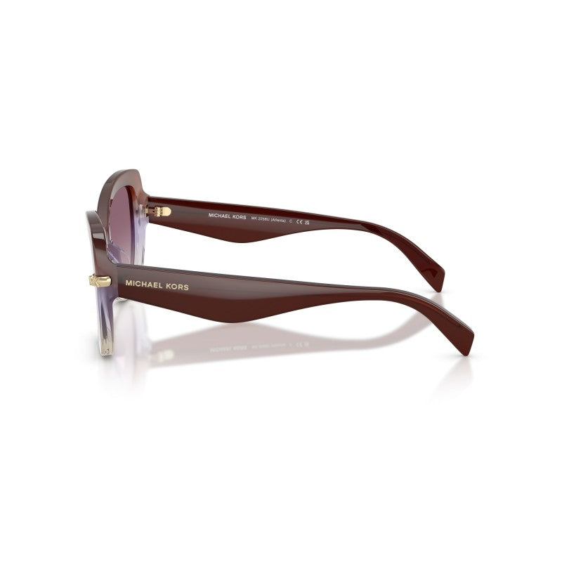 OCCHIALE DA SOLE DONNA | MICHAEL KORS MK 2258U - ATLANTA 40366X VINO SFUMATO - CALIBRO 55