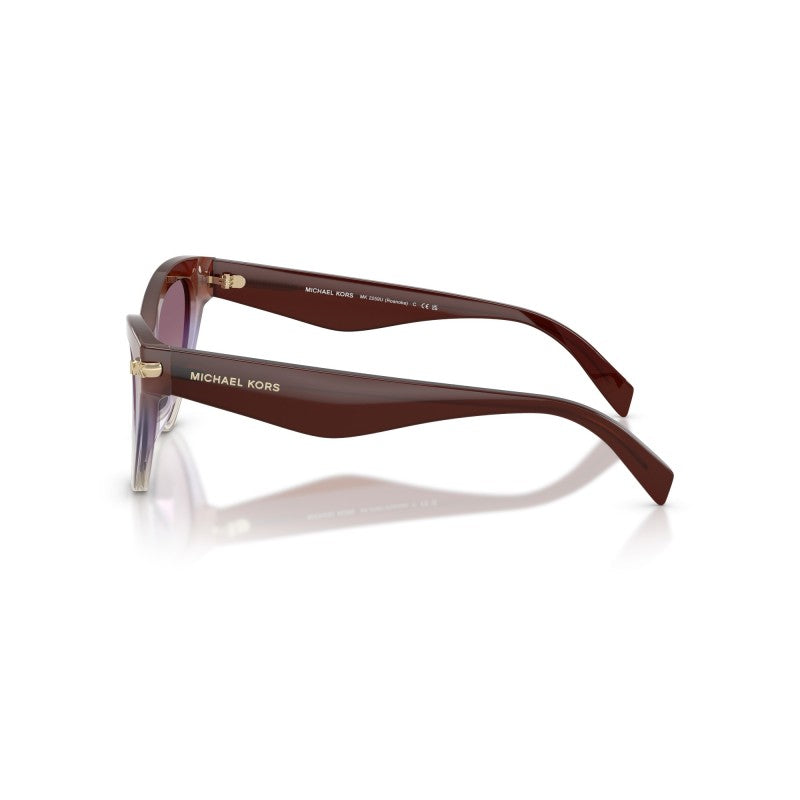 OCCHIALE DA SOLE DONNA | MICHAEL KORS MK 2259U - ROANOKE 40366X VINO SFUMATO - CALIBRO 52