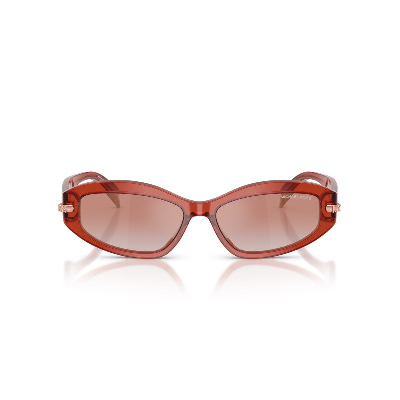 OCCHIALE DA SOLE DONNA | MICHAEL KORS MK 2260D - WILMINGTON 40356F ROSA TENUE TRASPARENTE - CALIBRO 54