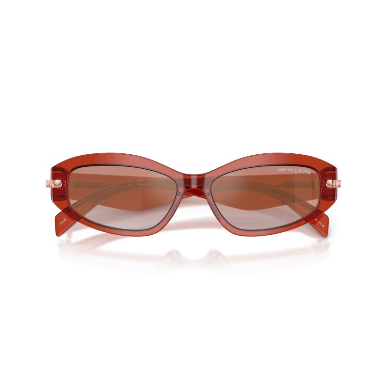 OCCHIALE DA SOLE DONNA | MICHAEL KORS MK 2260D - WILMINGTON 40356F ROSA TENUE TRASPARENTE - CALIBRO 54
