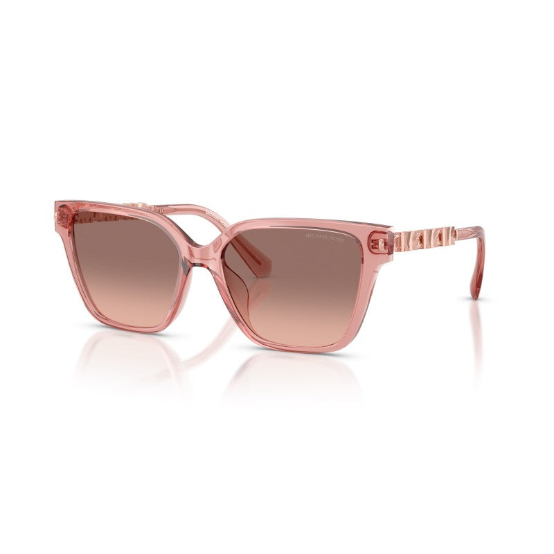OCCHIALE DA SOLE DONNA | MICHAEL KORS MK 2263U - PIEDMONT 310113 ROSA TRASPARENTE - CALIBRO 56