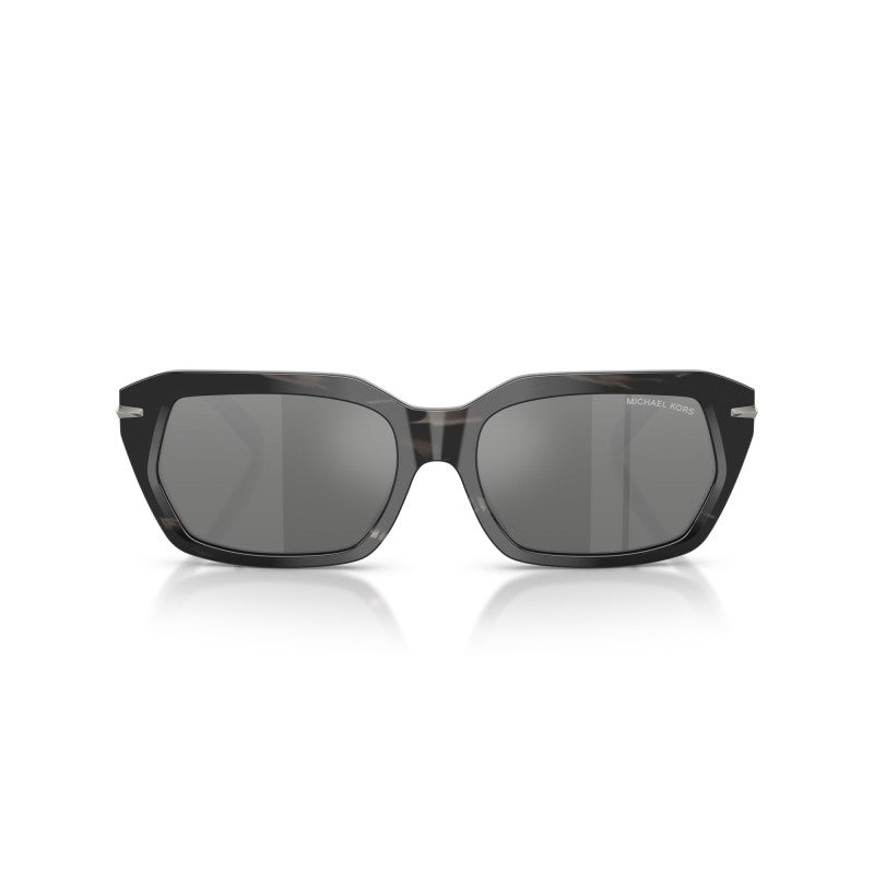 OCCHIALE DA SOLE UOMO | MICHAEL KORS MK 2265U - LAKE TAHOE 403488 CORNO NERO - CALIBRO 57