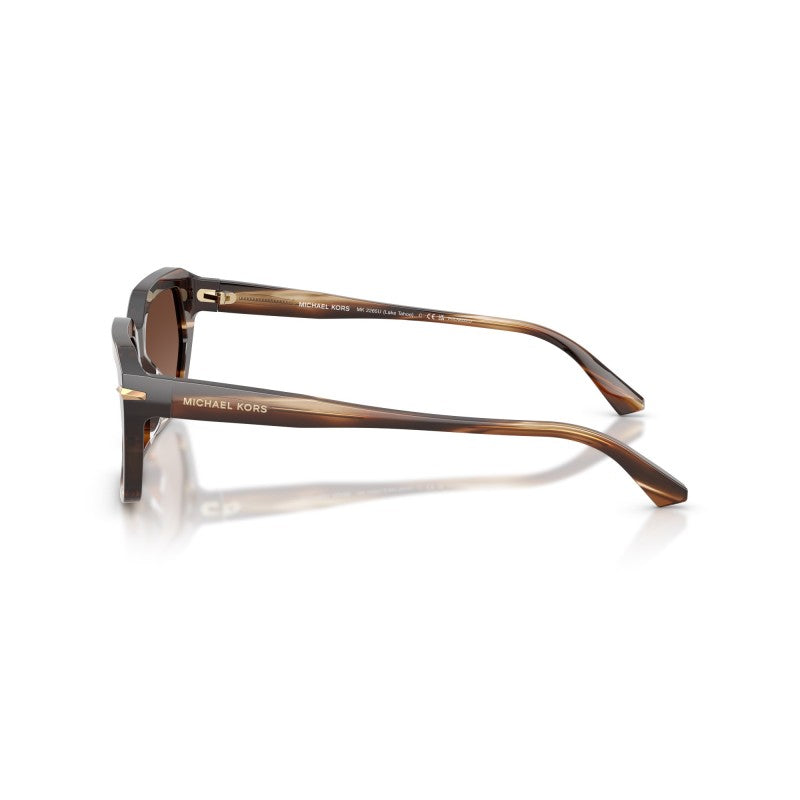 OCCHIALE DA SOLE UOMO | MICHAEL KORS MK 2265U - LAKE TAHOE 4039T5 CORNO MARRONE - CALIBRO 54