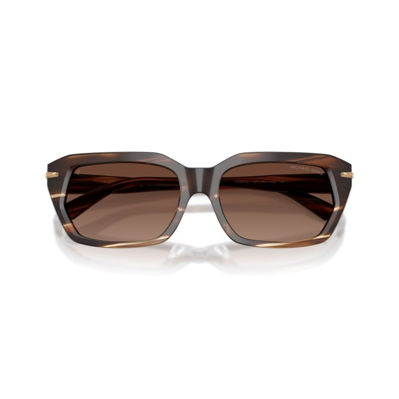 OCCHIALE DA SOLE UOMO | MICHAEL KORS MK 2265U - LAKE TAHOE 4039T5 CORNO MARRONE - CALIBRO 54