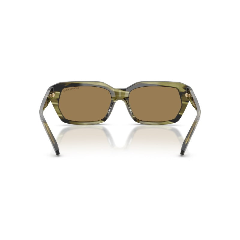 OCCHIALE DA SOLE UOMO | MICHAEL KORS MK 2265U - LAKE TAHOE 40407I CORNO D'ULIVO - CALIBRO 54