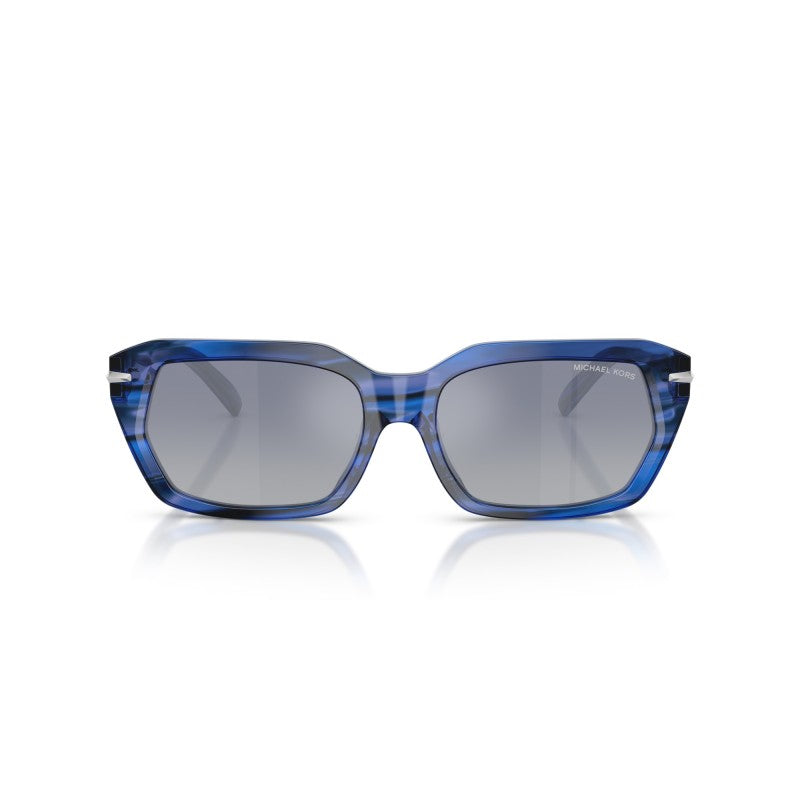 OCCHIALE DA SOLE UOMO | MICHAEL KORS MK 2265U - LAKE TAHOE 40416I CORNO BLU - CALIBRO 54