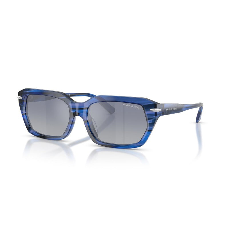 OCCHIALE DA SOLE UOMO | MICHAEL KORS MK 2265U - LAKE TAHOE 40416I CORNO BLU - CALIBRO 54