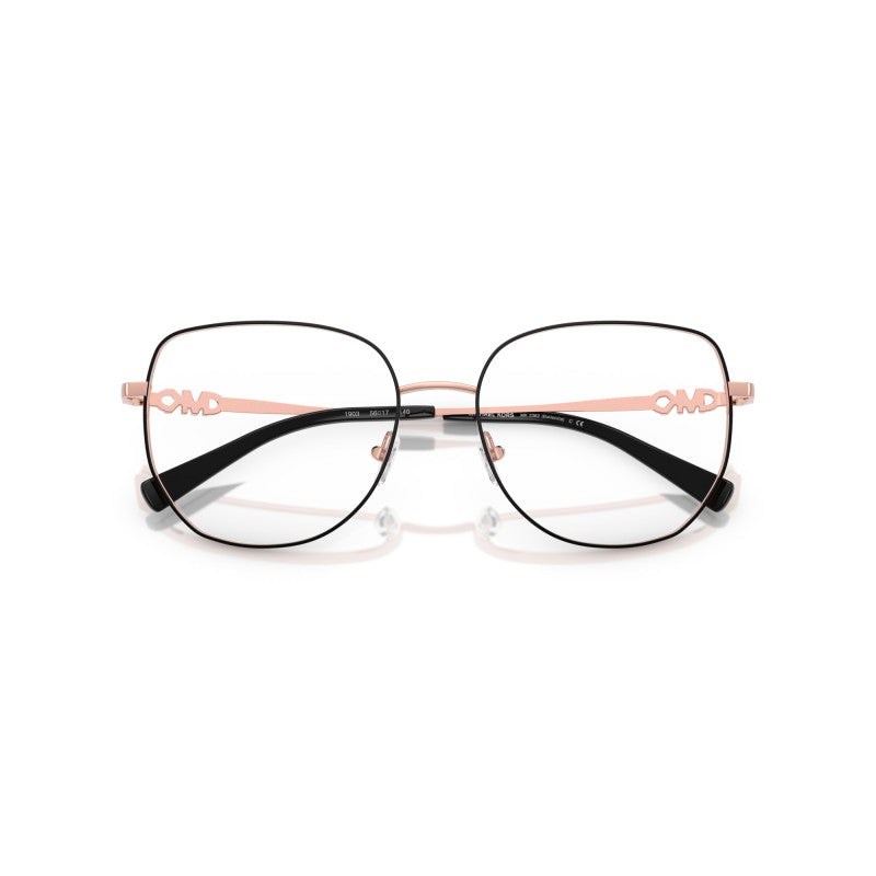 OCCHIALI DA VISTA DONNA | MICHAEL KORS MK 3062 - BELLEVILLE 1903 NERO LUCIDO - CALIBRO 54