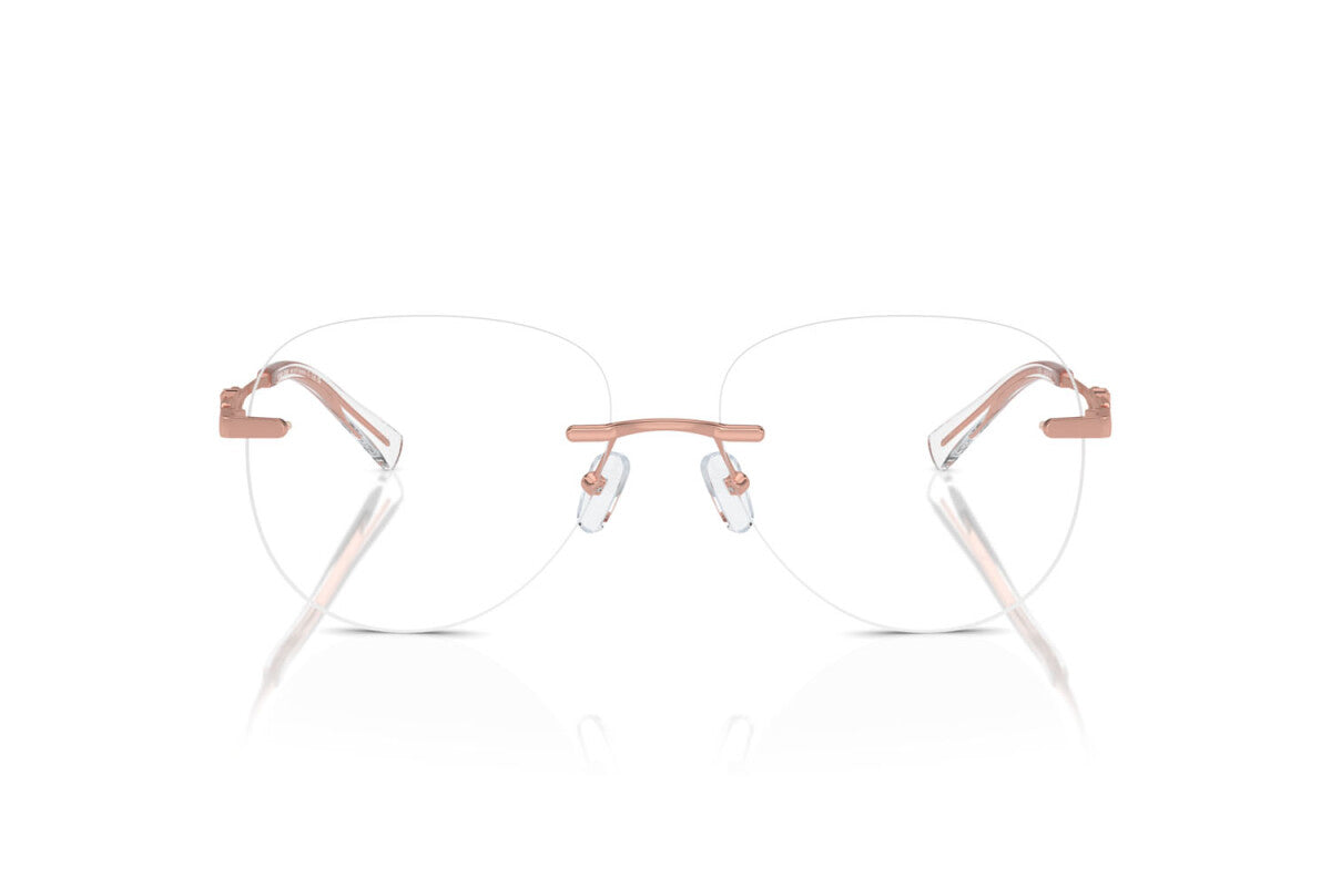 MICHAEL KORS KYOTO - 1108 ORO ROSA LUCIDO | OCCHIALE DA VISTA DONNA - MK 3077 CALIBRO 56