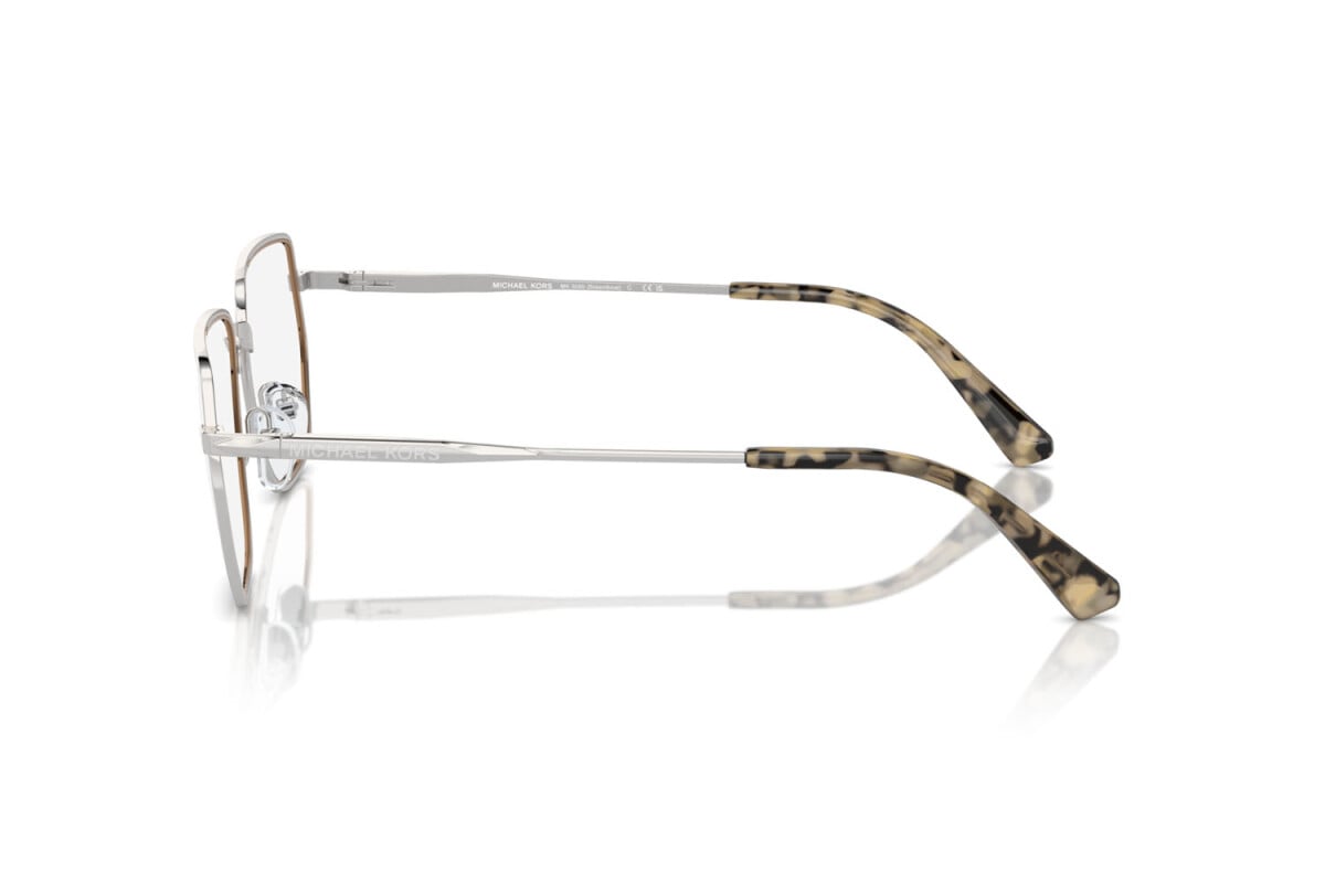 MICHAEL KORS STEAMBOAT - 1899 ORO LUCIDO | OCCHIALE DA VISTA UOMO - MK 3080 CALIBRO 56