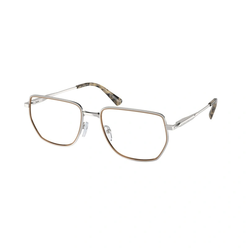 MICHAEL KORS STEAMBOAT - 1893 ARGENTO LUCIDO | OCCHIALE DA VISTA UOMO - MK 3080 CALIBRO 56