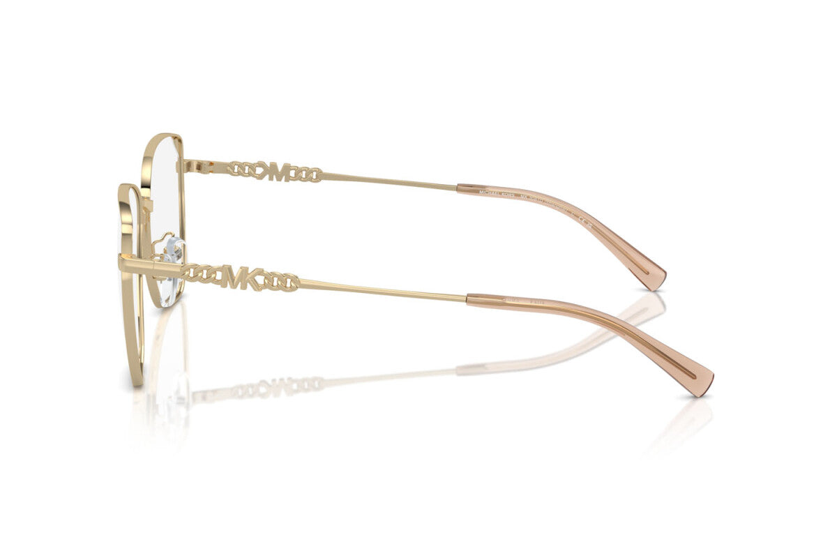 MICHAEL KORS SHANGHAI - 1014 ORO CHIARO LUCIDO | OCCHIALE DA VISTA DONNA - MK 3081D CALIBRO 56