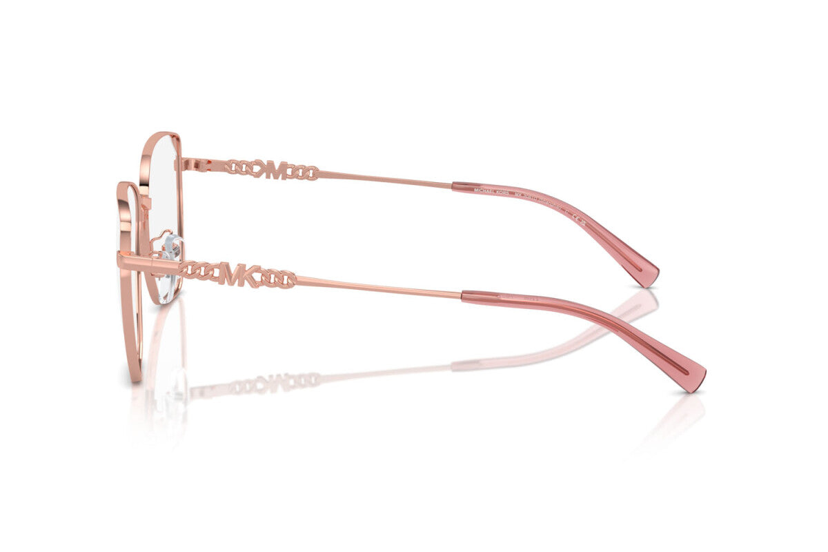 MICHAEL KORS SHANGHAI - 1108 ORO ROSA LUCIDO | OCCHIALE DA VISTA DONNA - MK 3081D CALIBRO 56