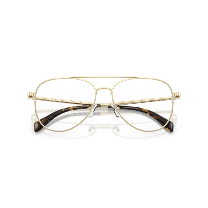 OCCHIALI DA VISTA DONNA | MICHAEL KORS MK 3089 - SÃO PAULO 1014 ORO CHIARO LUCIDO - CALIBRO 56