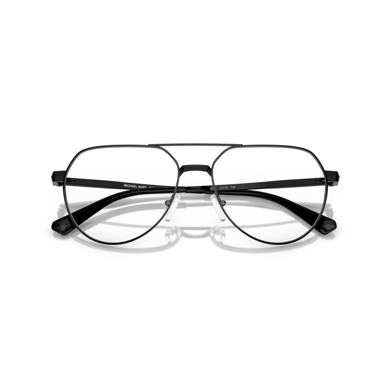 OCCHIALE DA VISTA UOMO | MICHAEL KORS MK 3092 - HIGHLAND PARK 1005 NERO LUCIDO - CALIBRO 57