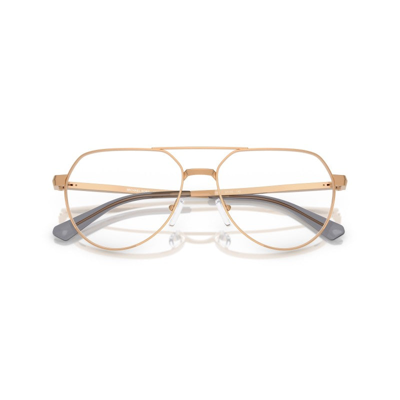 OCCHIALE DA VISTA UOMO | MICHAEL KORS MK 3092 - HIGHLAND PARK 1899 ORO BEIGE - CALIBRO 57