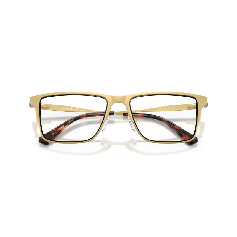OCCHIALE DA VISTA UOMO | MICHAEL KORS MK 3097 - HIDDEN HILLS 1908 ORO GIALLO - CALIBRO 55