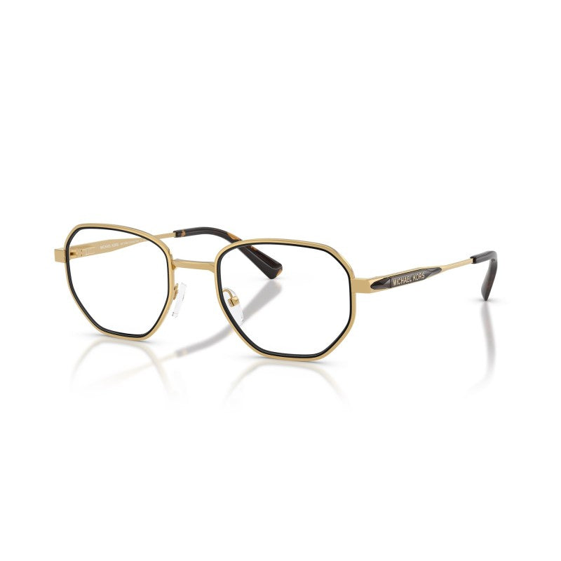 OCCHIALE DA VISTA UOMO | MICHAEL KORS MK 3098 - JOSHUA TREE 1896 ORO GIALLO LUCIDO - CALIBRO 51