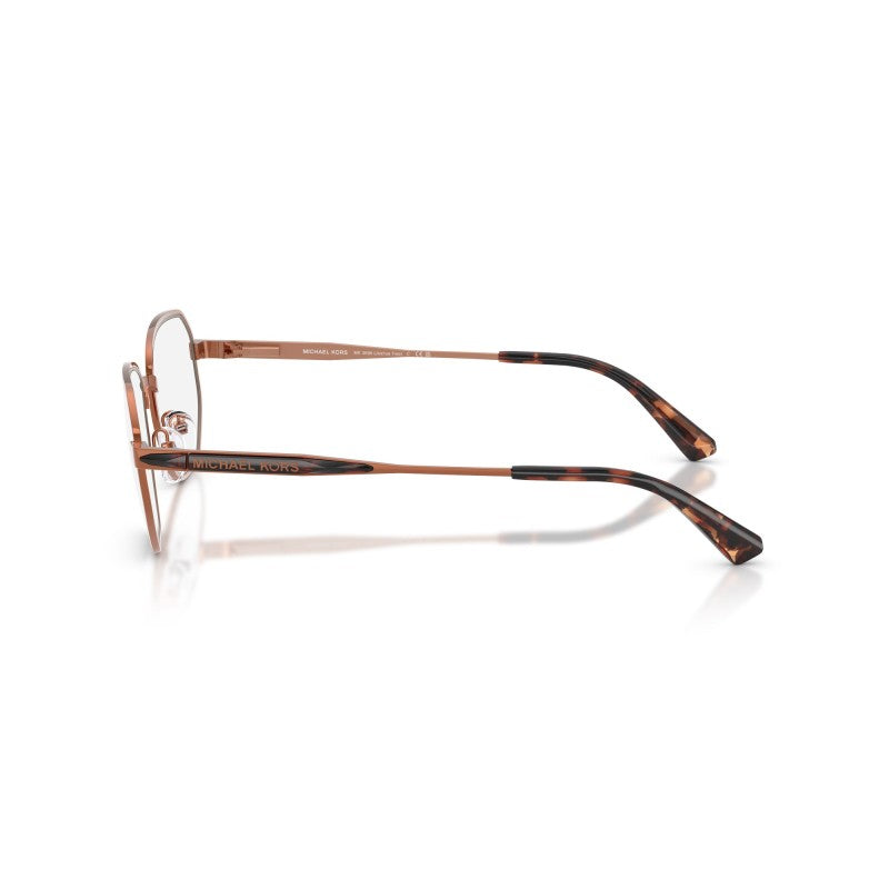 OCCHIALE DA VISTA UOMO | MICHAEL KORS MK 3098 - JOSHUA TREE 1900 RAME LUCIDO - CALIBRO 51