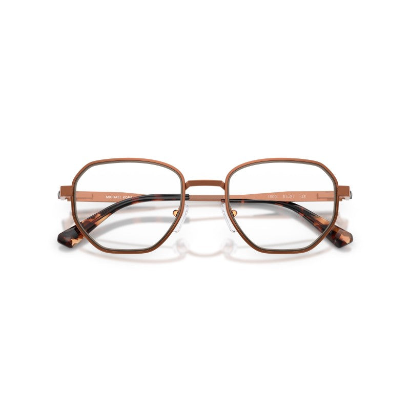 OCCHIALE DA VISTA UOMO | MICHAEL KORS MK 3098 - JOSHUA TREE 1900 RAME LUCIDO - CALIBRO 51