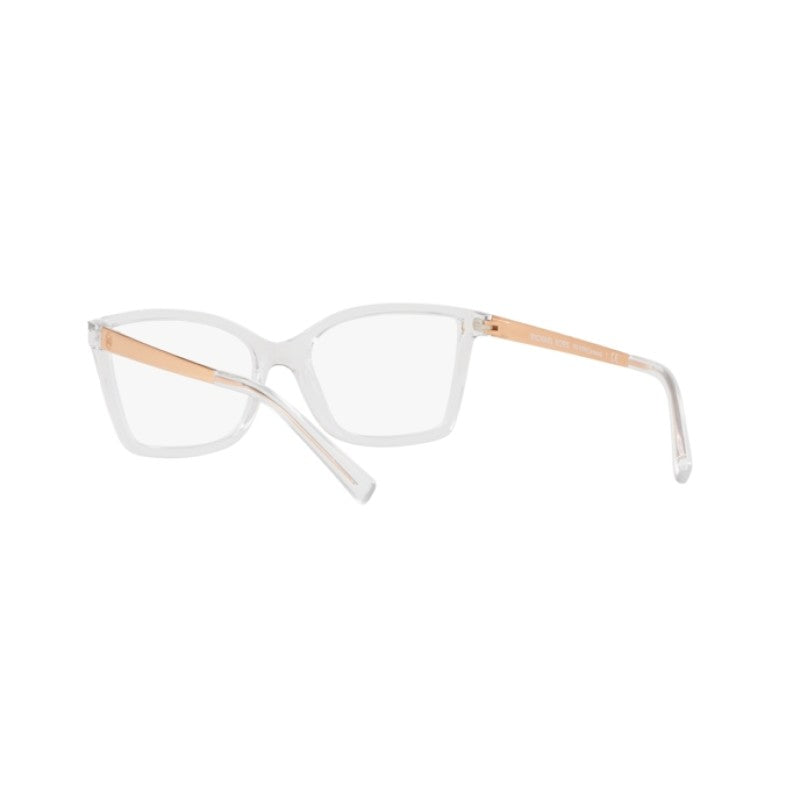 OCCHIALI DA VISTA DONNA | MICHAEL KORS MK 4058 - CARACAS 3050 CRISTALLINO INIETTATO - CALIBRO 54