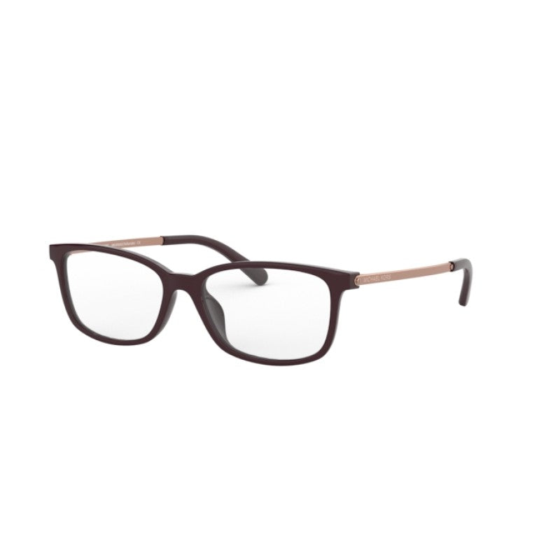 OCCHIALI DA VISTA DONNA | MICHAEL KORS MK 4060U - TELLURIDE 3344 SOLIDO CORDOVAN - CALIBRO 54
