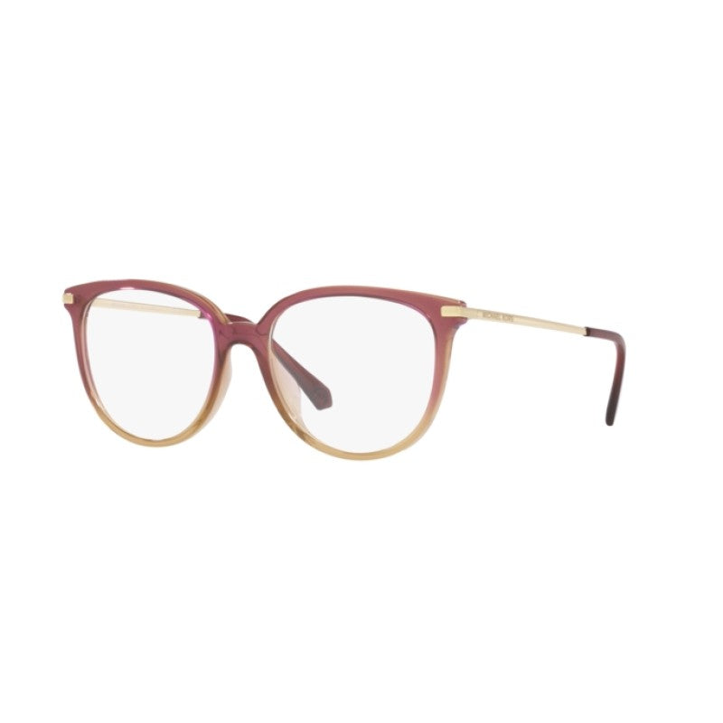OCCHIALI DA VISTA DONNA | MICHAEL KORS MK 4106U - WESTPORT 3256 ROSA POLVEROSO MARRONE CHIARO - CALIBRO 56