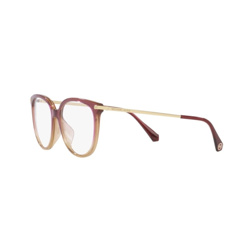 OCCHIALI DA VISTA DONNA | MICHAEL KORS MK 4106U - WESTPORT 3256 ROSA POLVEROSO MARRONE CHIARO - CALIBRO 56