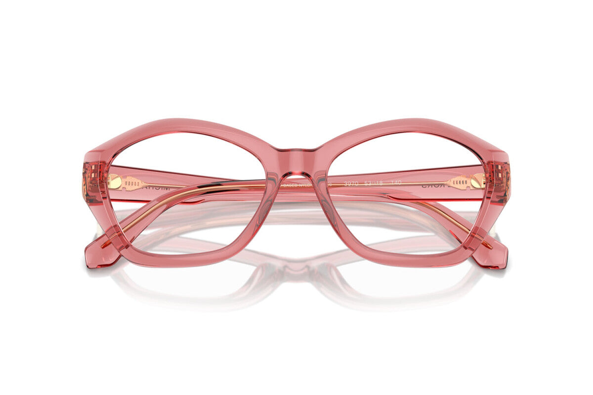 MICHAEL KORS SEASIDE - 3970 ROSA TRASPARENTE | OCCHIALE DA VISTA DONNA - MK 4116U CALIBRO 53