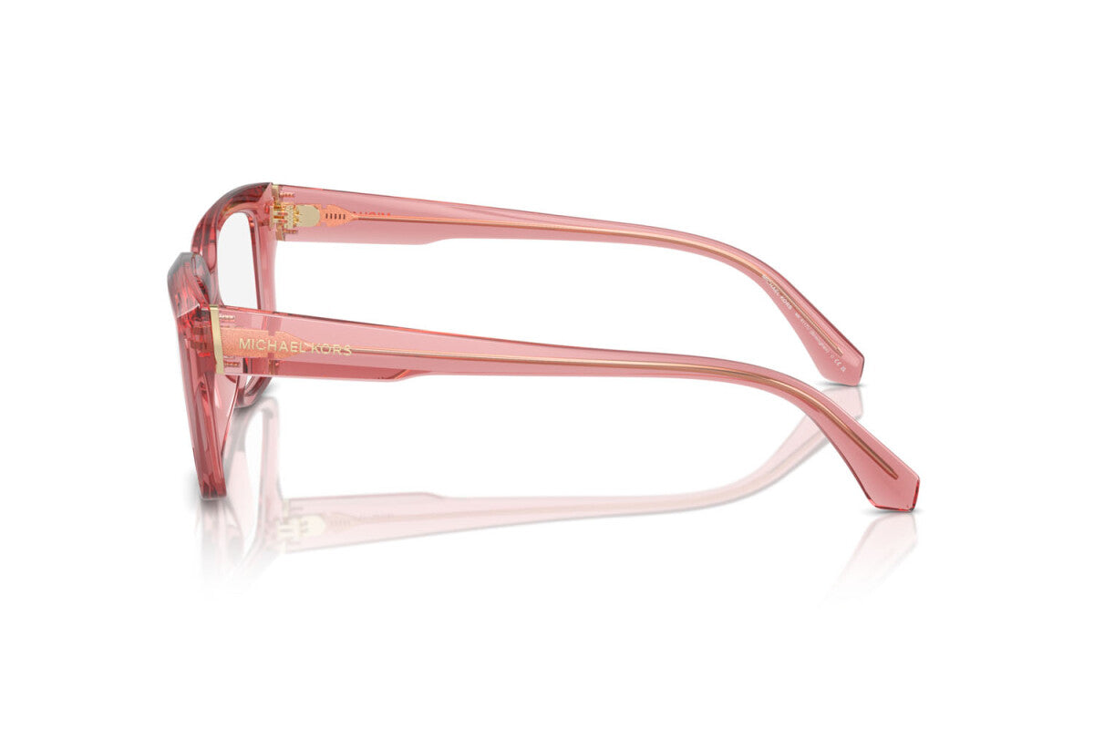 MICHAEL KORS HAWAII - 3970 ROSA TRASPARENTE | OCCHIALE DA VISTA DONNA - MK 4118U CALIBRO 54