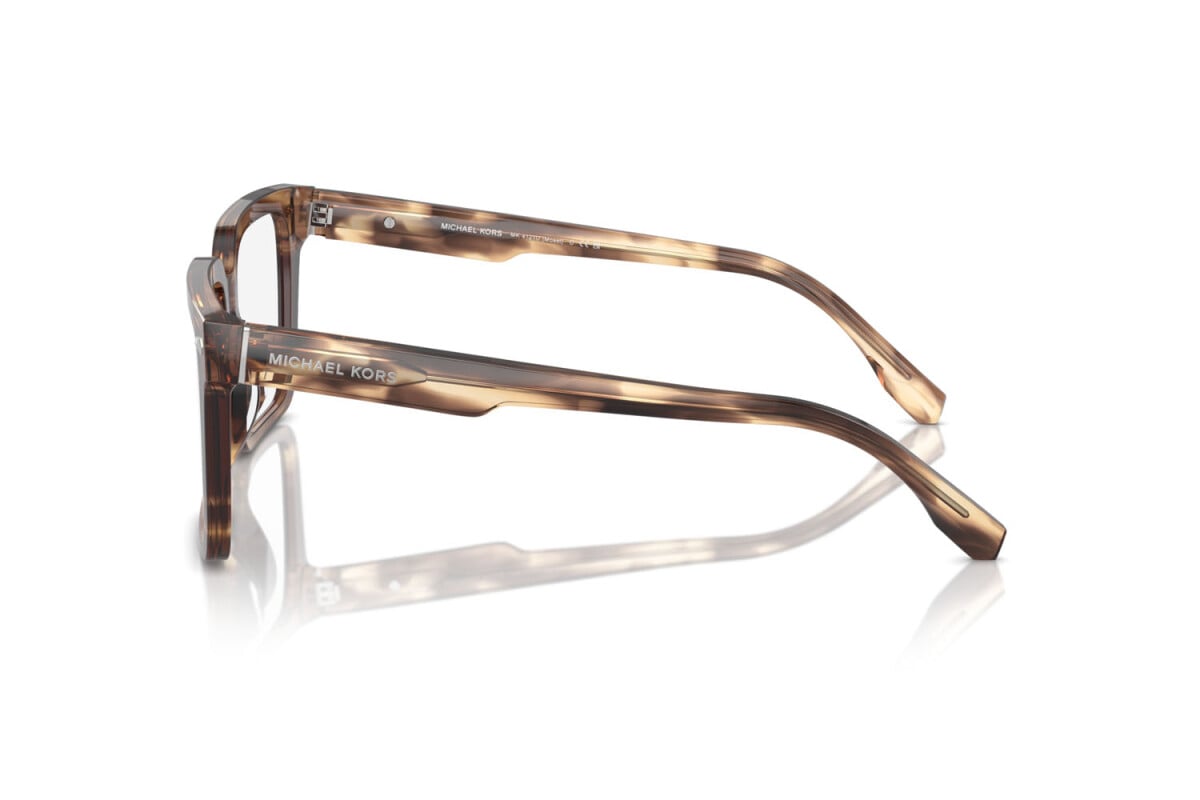 MICHAEL KORS MOSEL - 3977 CORNO MARRONE | OCCHIALE DA VISTA UOMO - MK 4121U CALIBRO 54