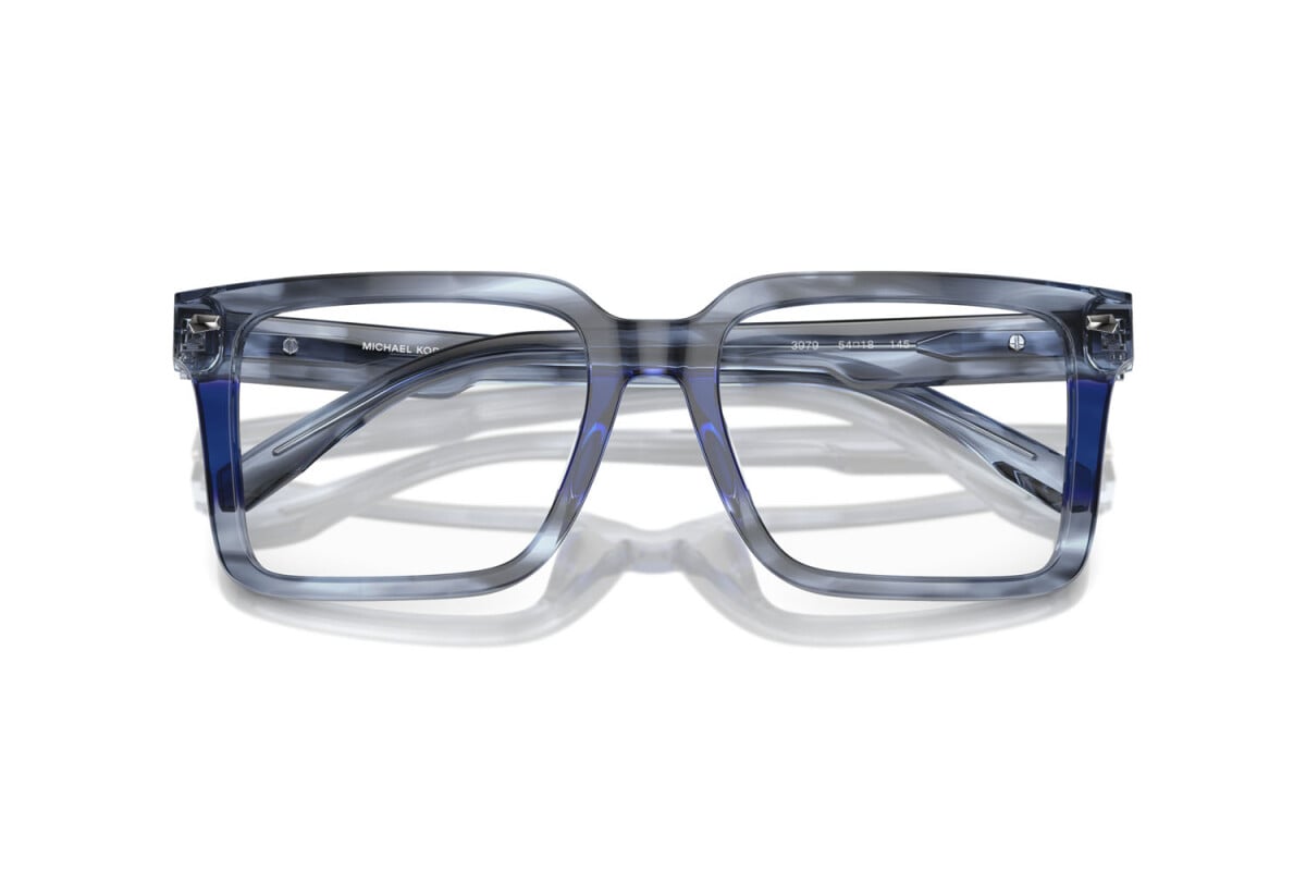 MICHAEL KORS MOSEL - 3979 CORNO BLU | OCCHIALE DA VISTA UOMO - MK 4121U CALIBRO 54