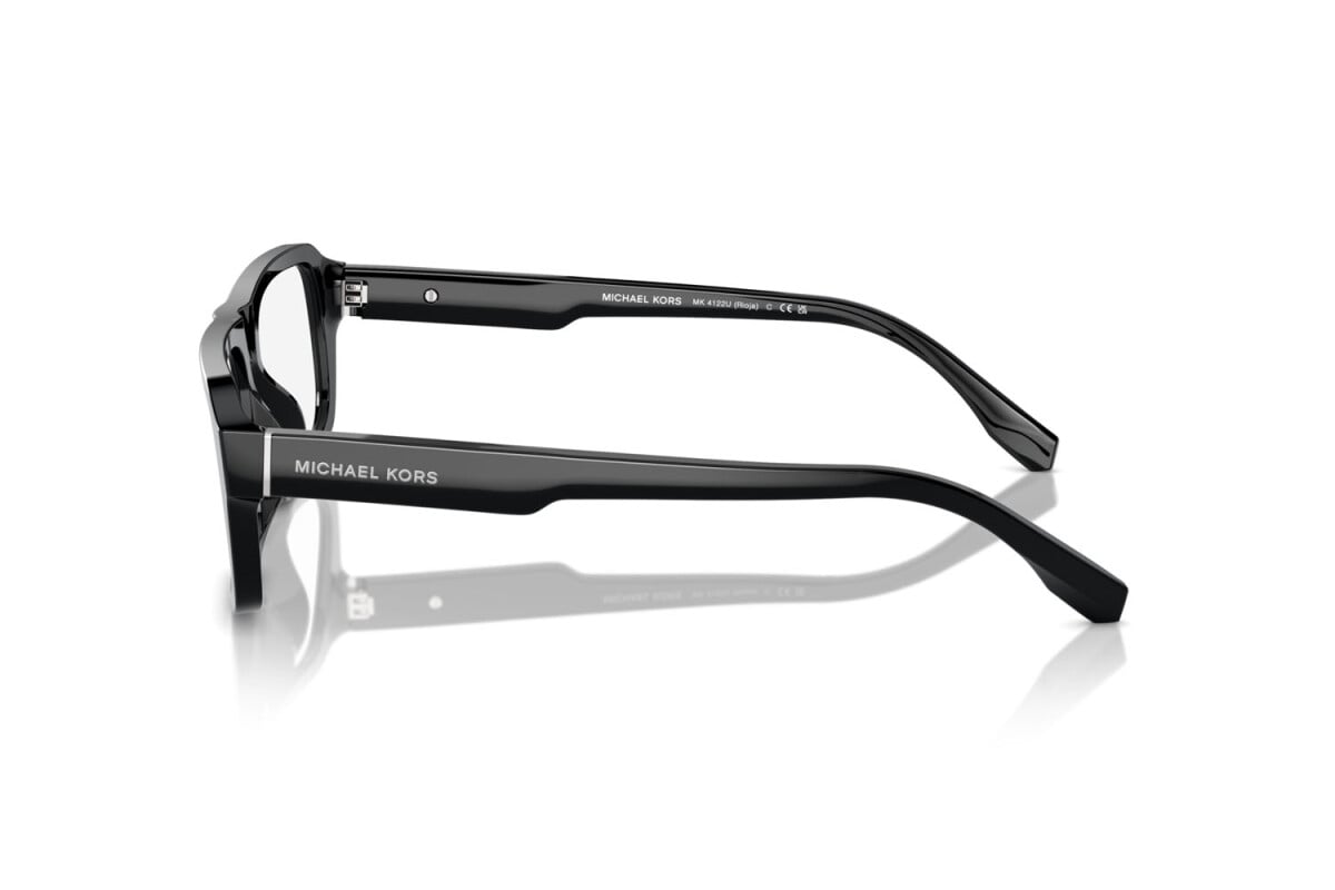MICHAEL KORS RIOJA - 3005 NERO | OCCHIALE DA VISTA UOMO - MK 4122U CALIBRO 56