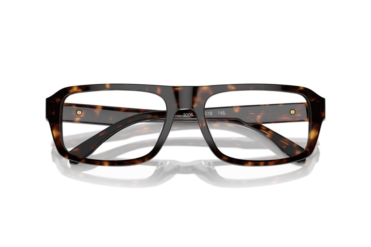 MICHAEL KORS RIOJA - 3006 TARTARUGA SCURA | OCCHIALE DA VISTA UOMO - MK 4122U CALIBRO 56