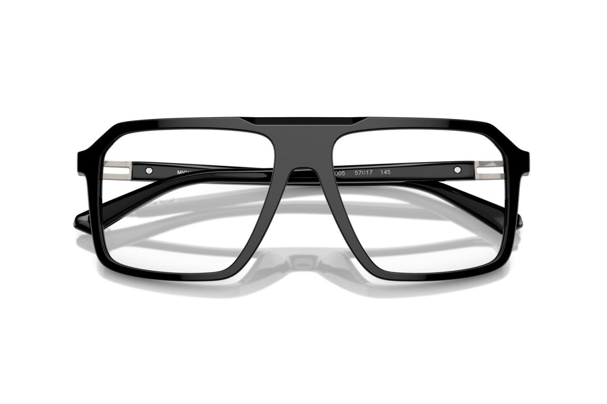 OCCHIALE DA VISTA UOMO | MICHAEL KORS MK 4123U - MONTREUX 3005 NERO - CALIBRO 57