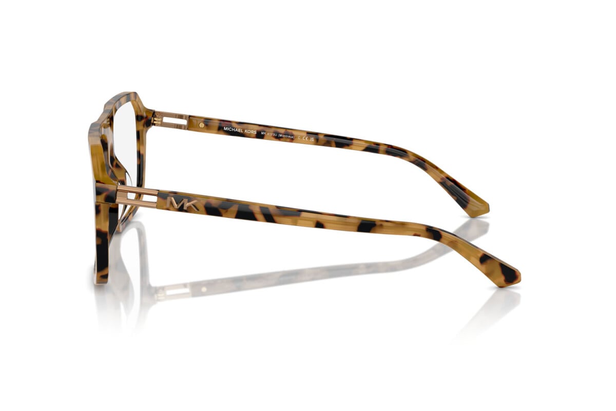 MICHAEL KORS MONTREUX - 3930 TARTARUGA D'EPOCA | OCCHIALE DA VISTA UOMO - MK 4123U CALIBRO 57