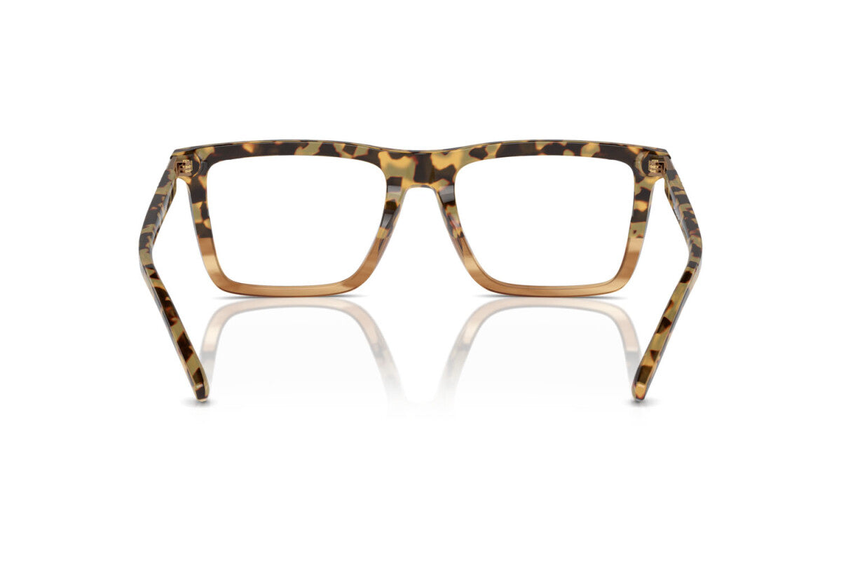 MICHAEL KORS SORENGO - 3965 TARTARUGA A BLOCCHI MARRONI | OCCHIALE DA VISTA UOMO - MK 4124U CALIBRO 55