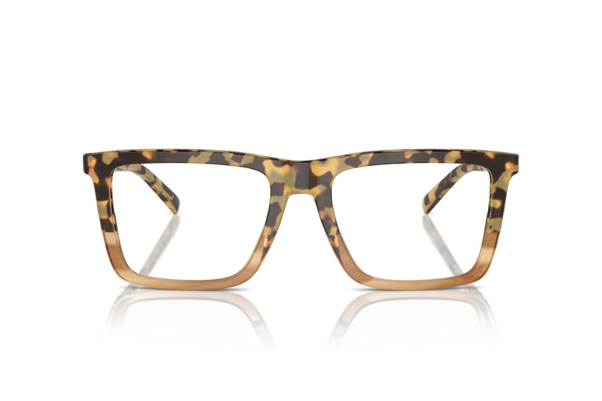 MICHAEL KORS SORENGO - 3965 TARTARUGA A BLOCCHI MARRONI | OCCHIALE DA VISTA UOMO - MK 4124U CALIBRO 55