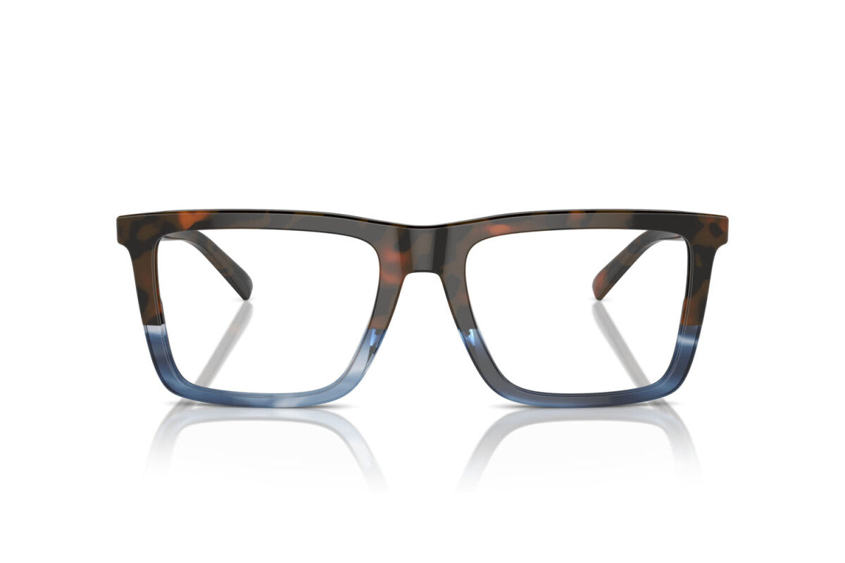 MICHAEL KORS SORENGO - 3977 TARTARUGA A BLOCCHI BLU | OCCHIALE DA VISTA UOMO - MK 4124U CALIBRO 55