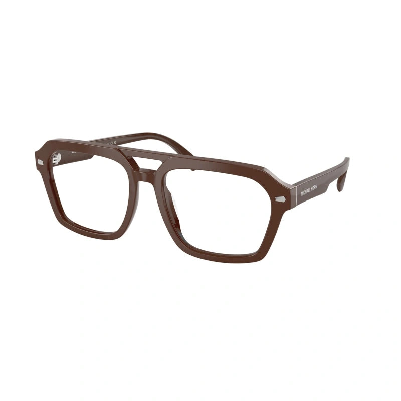 MICHAEL KORS SEAVIEW - 4007 NOCE MOSCATA SOLIDA | OCCHIALE DA VISTA UOMO - MK 4126 CALIBRO 57