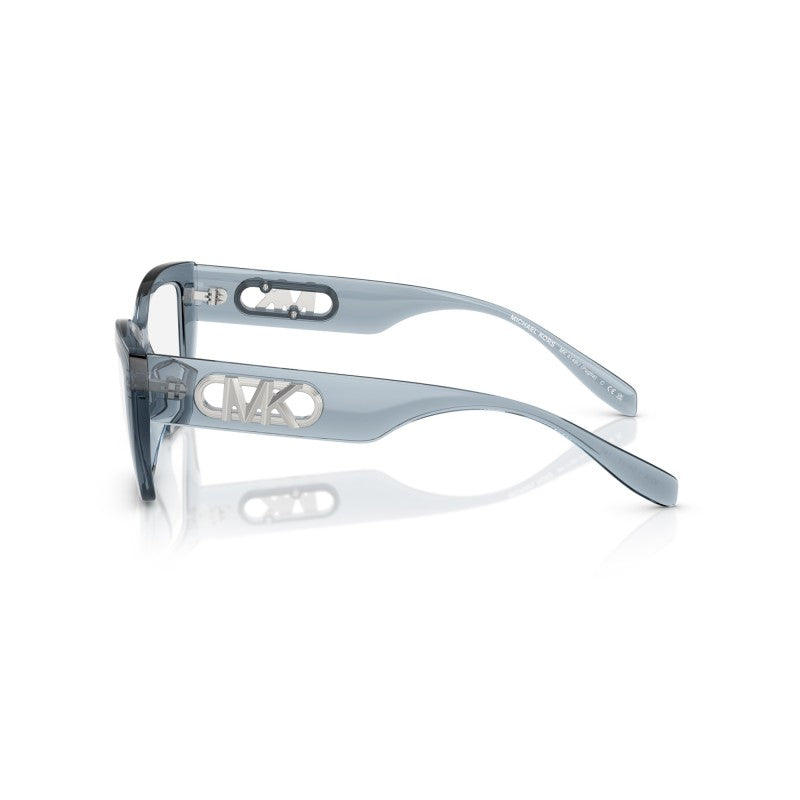 OCCHIALI DA VISTA DONNA | MICHAEL KORS MK 4149U - PUGLIA 4014 DENIM TRASPARENTE - CALIBRO 54