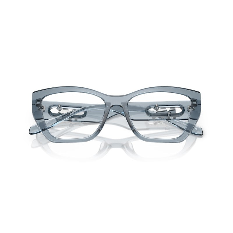 OCCHIALI DA VISTA DONNA | MICHAEL KORS MK 4149U - PUGLIA 4014 DENIM TRASPARENTE - CALIBRO 54