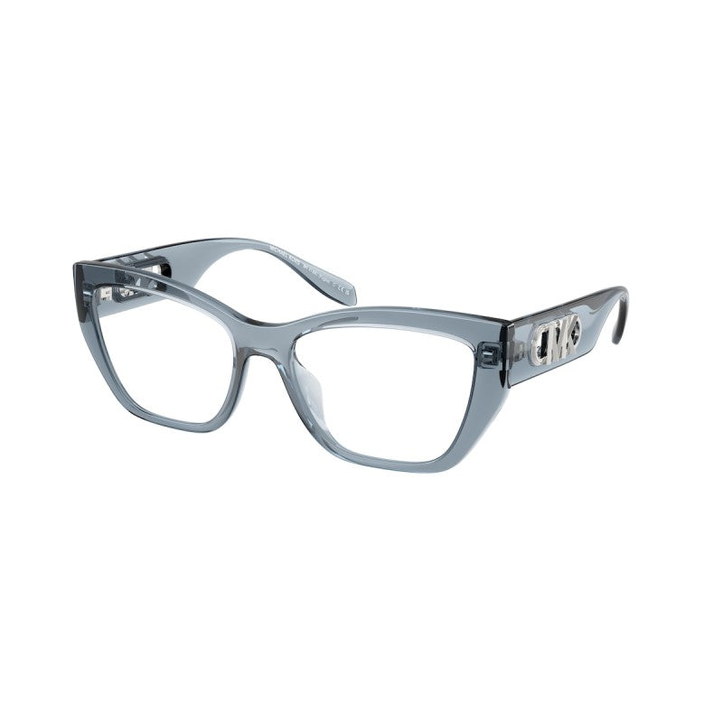 OCCHIALI DA VISTA DONNA | MICHAEL KORS MK 4149U - PUGLIA 4014 DENIM TRASPARENTE - CALIBRO 54