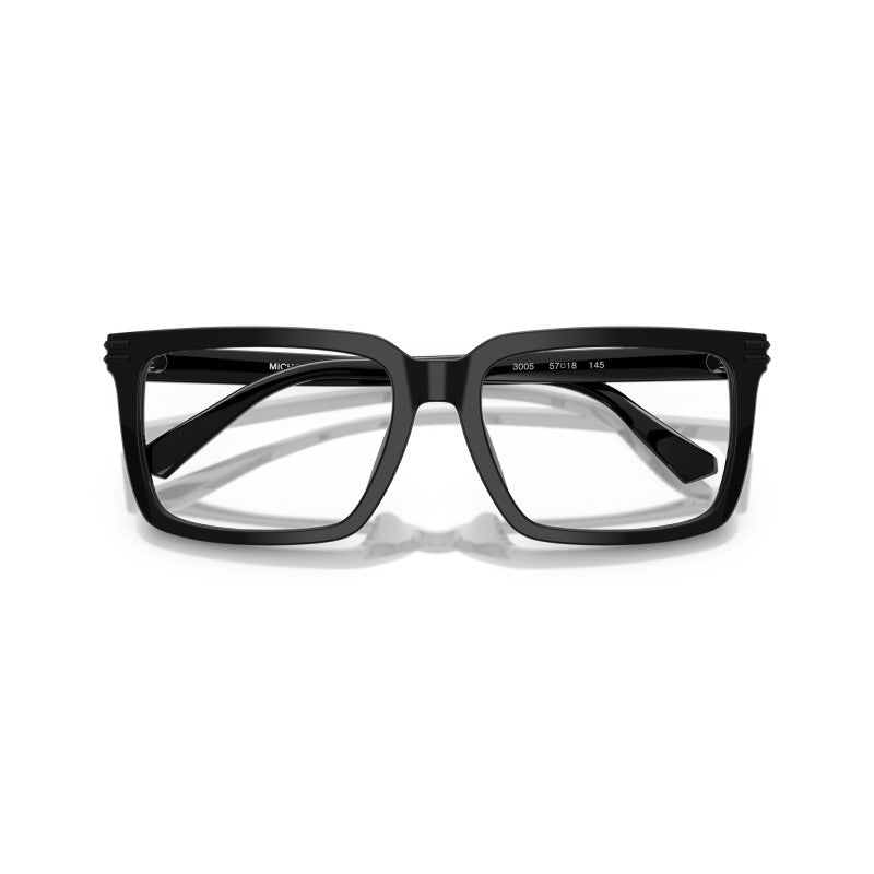 OCCHIALE DA VISTA UOMO | MICHAEL KORS MK 4155U - BAYSHORE 3005 NERO - CALIBRO 57