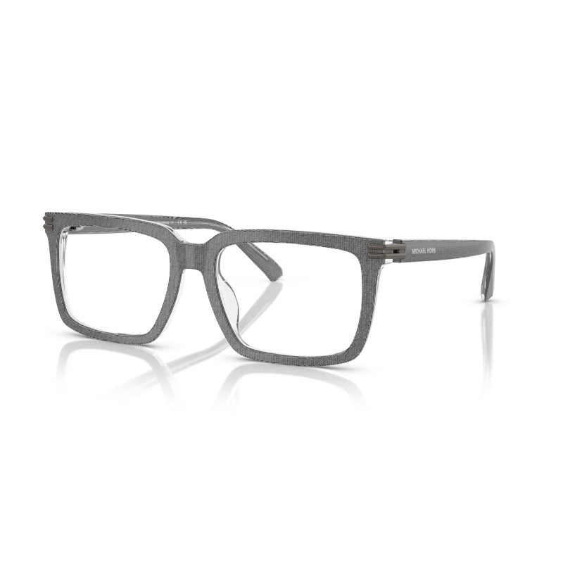 OCCHIALE DA VISTA UOMO | MICHAEL KORS MK 4155U - BAYSHORE 4009 DENIM GRIGIO - CALIBRO 55