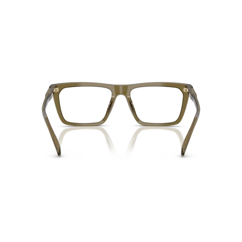 OCCHIALE DA VISTA UOMO | MICHAEL KORS MK 4157U - ECHO PARK 4012 OLIVA TRASPARENTE - CALIBRO 56